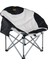 Katlanır Kamp Piknik Sandalyesi - Madfox Moonchair Deluxe - Siyah/Gri - 547212 - Taşıma Çantalı 1
