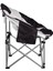 Katlanır Kamp Piknik Sandalyesi - Madfox Moonchair Deluxe - Siyah/Gri - 547212 - Taşıma Çantalı 3