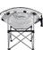 Katlanır Kamp Piknik Sandalyesi - Madfox Moonchair Deluxe - Siyah/Gri - 547212 - Taşıma Çantalı 4