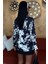 Batik Desenli Chanel Saten Gömlek 3467 4