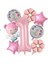 Peri Kızı Folyo Balonlu Doğum Günü Yaş Balon Set 1