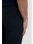 Erkek Antrasit Çizgili Slim Fit Pantolon 3