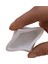 30X30 mm Kare Pvc Sandalye Profil Ayak Pabucu Sessiz Yumuşak - Beyaz (4 Adet) 2