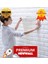 Kendinden Yapışkanlı Duvar Kağıdı Esnek Köpük Paneli 3D Tuğla Desen Beyaz 1 Adet 35X38 cm 1