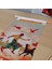 Renkli Sanatsal Duvar Bayrağı – Kadın ve Hayvan Figürlü Modern Kumaş Duvar Dekoru | 25 x 50 – 50 x 100 cm 5