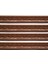 Motifli Kahverengi Esnek 8CM-230CM x 4 Adet Yapışkanlı Duvar Çıta Çerçeve Süpürgelik 1