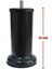 Baza Ayağı Koltuk Ayağı Kanepe Ayağı Antrasit Gri 12 cm (3/8" Kalın Dişli) 1