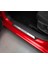Dacia Sandero Krom Kapı Eşik Koruması 2012-2020 Arası 4 Parça 3