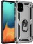 Samsung Galaxy A51 Kılıf Yüzüklü Stand Olabilen Magnetic Tpu Tank Kapak 1