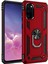 Samsung Galaxy S20 Kılıf Yüzüklü Stand Olabilen Magnetic Tpu Tank Kapak 1