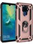 Huawei Mate 30 Lite Kılıf Yüzüklü Stand Olabilen Magnetic Tpu Tank Kapak 1