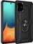 Samsung Galaxy A51 Kılıf Yüzüklü Stand Olabilen Magnetic Tpu Tank Kapak 1