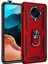 Xiaomi Poco F2 Pro Kılıf Yüzüklü Stand Olabilen Magnetic Tpu Tank Kapak 1