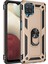Samsung Galaxy M32 Kılıf Yüzüklü Stand Olabilen Magnetic Tpu Tank Kapak 1
