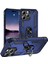 Apple iPhone 16 Pro Kılıf Yüzüklü Stand Olabilen Magnetic Tpu Tank Kapak 1