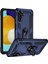 Samsung Galaxy A04S Kılıf Yüzüklü Stand Olabilen Magnetic Tpu Tank Kapak 1