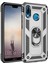 Huawei P20 Lite Kılıf Yüzüklü Stand Olabilen Magnetic Tpu Tank Kapak 1