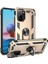 Xiaomi Poco M5S Kılıf Yüzüklü Stand Olabilen Magnetic Tpu Tank Kapak 1