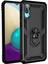 Samsung Galaxy A02 Kılıf Yüzüklü Stand Olabilen Magnetic Tpu Tank Kapak 1