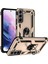 Samsung Galaxy S22 Plus Kılıf Yüzüklü Stand Olabilen Magnetic Tpu Tank Kapak 1
