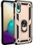 Samsung Galaxy A02 Kılıf Yüzüklü Stand Olabilen Magnetic Tpu Tank Kapak 1