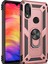 Huawei Y7 Prime 2019 Kılıf Yüzüklü Stand Olabilen Magnetic Tpu Tank Kapak 1