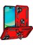 Apple iPhone 16 Kılıf Yüzüklü Stand Olabilen Magnetic Tpu Tank Kapak 1