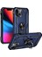 Apple iPhone 13 Mini Kılıf Yüzüklü Stand Olabilen Magnetic Tpu Tank Kapak 1