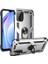 Xiaomi Poco M3 Kılıf Yüzüklü Stand Olabilen Magnetic Tpu Tank Kapak 1