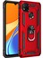 Xiaomi Redmi 9c Kılıf Yüzüklü Stand Olabilen Magnetic Tpu Tank Kapak 1