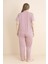 50501-882 Kadın Büyük Beden Pijama Takımı 2