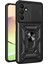 Samsung Galaxy A15 Kılıf Magnetik Standlı Sürgülü Kamera Korumalı Tank Kapak 1