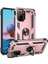Xiaomi Poco M5S Kılıf Yüzüklü Stand Olabilen Magnetic Tpu Tank Kapak 1