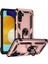 Samsung Galaxy A04S Kılıf Yüzüklü Stand Olabilen Magnetic Tpu Tank Kapak 1