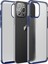 Apple iPhone 13 Pro Max Kılıf Extra Korumalı Arkası Şeffaf Slikon Kapak 1