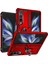 Samsung Galaxy Z Fold 4 Kılıf Yüzüklü Stand Olabilen Magnetic Tpu Tank Kapak 1