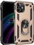 Apple iPhone 12 Mini Kılıf Yüzüklü Stand Olabilen Magnetic Tpu Tank Kapak 1
