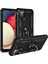 Samsung Galaxy A03S Kılıf Yüzüklü Stand Olabilen Magnetic Tpu Tank Kapak 1