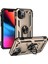Apple iPhone 13 Kılıf Yüzüklü Stand Olabilen Magnetic Tpu Tank Kapak 1