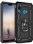 Huawei P20 Lite Kılıf Yüzüklü Stand Olabilen Magnetic Tpu Tank Kapak 1