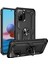 Xiaomi Redmi Note 10 Kılıf Yüzüklü Stand Olabilen Magnetic Tpu Tank Kapak 1