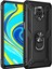 Xiaomi Redmi Note 9s Kılıf Yüzüklü Stand Olabilen Magnetic Tpu Tank Kapak 1