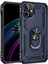 Apple iPhone 12 Mini Kılıf Yüzüklü Stand Olabilen Magnetic Tpu Tank Kapak 1