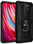 Xiaomi Redmi Note 8 Pro Kılıf Yüzüklü Stand Olabilen Magnetic Tpu Tank Kapak 1