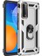 Huawei P Smart 2021 Kılıf Yüzüklü Stand Olabilen Magnetic Tpu Tank Kapak 1