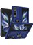 Samsung Galaxy Z Fold 4 Kılıf Yüzüklü Stand Olabilen Magnetic Tpu Tank Kapak 1