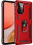 Samsung Galaxy A72 Kılıf Yüzüklü Stand Olabilen Magnetic Tpu Tank Kapak 1