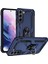 Samsung Galaxy S22 Plus Kılıf Yüzüklü Stand Olabilen Magnetic Tpu Tank Kapak 1