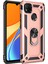 Xiaomi Redmi 9c Kılıf Yüzüklü Stand Olabilen Magnetic Tpu Tank Kapak 1