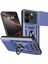Xiaomi Redmi Note 14 Kılıf Magnetik Standlı Sürgülü Kamera Korumalı Tank Kapak 1